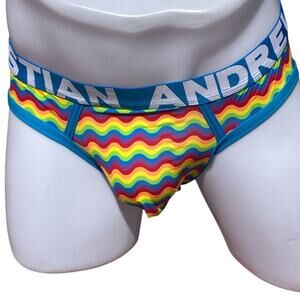 Andrew Christian Pride Wave Jock Multicolor Large